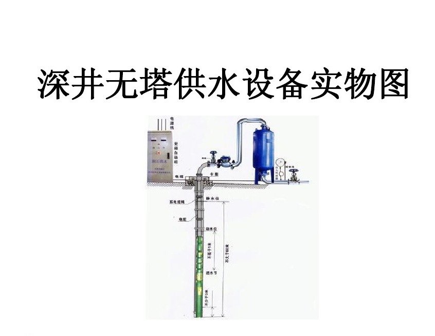 保定徐水区井泵无塔式供水设备